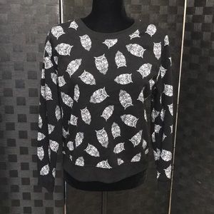 🖤Black, Owl Pattern No Boundaries Sweater 🖤